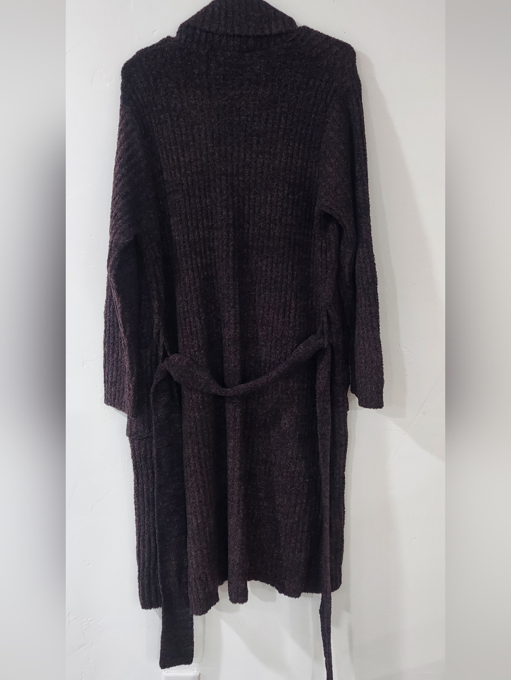 Softies Cozy Ribbed Knit Long Robe - Picture 7 of 7